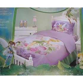 Disney Twin Size Comforter set Plus sheet sets, TinkerBell