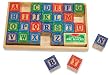 MELISSA & DOUG WOODEN ALPHABET ABC BLOCKS MELISSA & DOUG WOODEN ALPHABET ABC BLOCKS