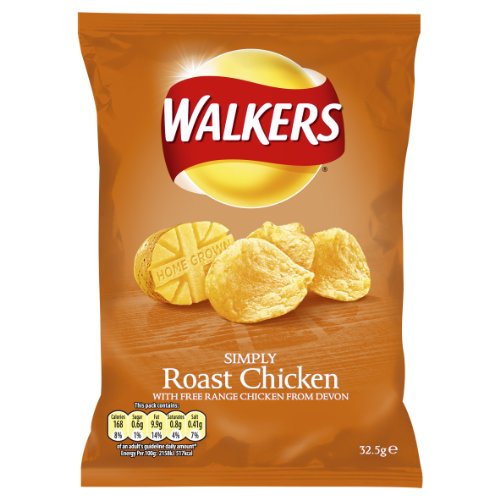 Walkers Roast Chicken 32.5 G (pack Of 48) Picture