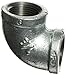 LDR Industries 313 E90-34 Elbow, 3/4 Inch, Black