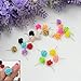 12 Pairs Women Girls Delicate Charming Resin Rose Flower Jewellery Stud Earrings
