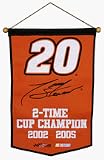 Tony Stewart 2 Time Champion Wool Banner