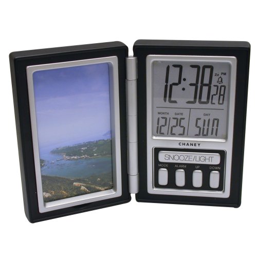 Chaney Instruments Picture Frame Digital Alarm Clock