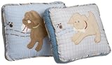 Bean Sprout Scruffy Decorative Pillow, Set of 2