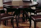 Dining Table Contemporary Style in Dark Walnut Finish
