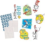 Eureka Dr. Seuss Reading Goal Kit Bulletin Board Set, 4 Panels 17 x 24" Each