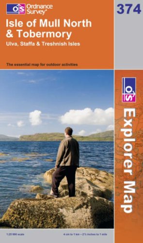 Isle of Mull North and Tobermory (OS Explorer Map Series)