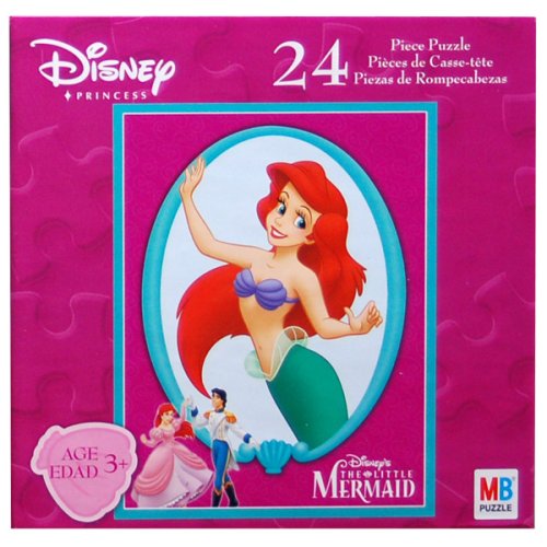 Disney`s Little Mermaid: Ariel 24 Piece Jigsaw Puzzle 10 X 13