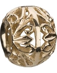 Authentic Chamilia 14k YG Flowers Charm