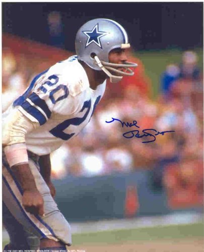Autographed/Hand Signed 8x10 Photo Mel Renfro Dallas Cowboys Hof