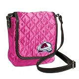 NHL Colorado Avalanche Pink Quilted Purse