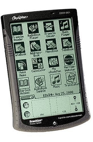 Ebookman EBM-911 e-book reader Franklin plus eBookMan USB Cradle as a Free gift!