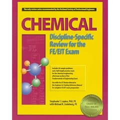 Chemical Discipline-Specific Review for the FE/EIT Exam