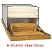 22x54 Attic Stair Cover, R-50 Insulation