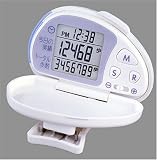 タニタ(TANITA) LCD3段表示歩数計 ホワイト PD-639-WT