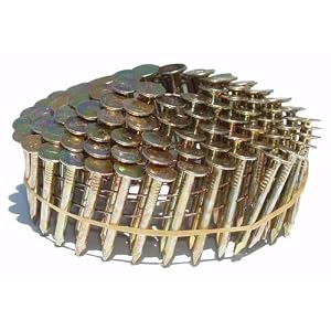 B & C Eagle CR-114 1-1/4-Inch by .120-Inch by 15 Degree Galvanized Coil Roofing Nail (7,200 per Box)