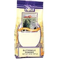 NOW Foods Buttermilk Powder ,  14 Ounce Bags (Pack of 4)