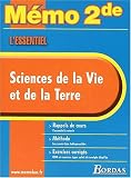 MEMO ESSENTIEL SVT 2NDE    (Ancienne Edition)