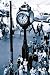 Art Poster, Reading Terminal Clock, Philadelphia, PA - 18.75 x 27.5