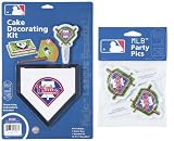 MLB Philadelphia Phillies Lay-on Cake/Cupcake Decorations
