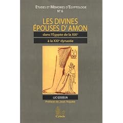 Les divines �pouses d�Amon dans l�Egypte de la XIXe � la XXIe dynastie