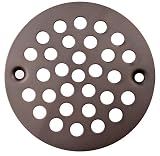 Plumbest D40-05RB Snap-In Shower Stall Drain Replacement Strainer, Oil Rubbed Bronze