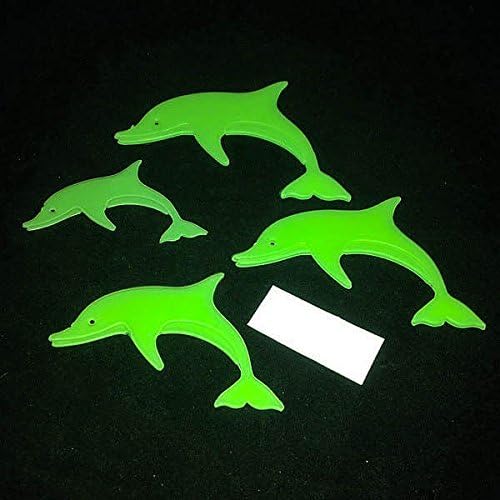 Glow In The Dark Vinyl Kids Baby Home Decor Room Wall Sticker Decals "dolphin10"set18