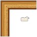 ArtToFrames 16x20 inch Gold Speckeled Wood Picture Frame, WOMTI-795-16x20