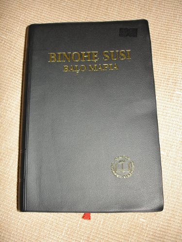 Bible in Sangir Language Binohe Susi Balo Mapia Sangirese is an Austronesian language spoken on the islands linking northern Sulawesi - Indonesia - with Mindanao - Philippines