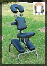 Cheapest Aosom Black 3.5 Foam Portable Massage Chair Tattoo Chair Spa Chair