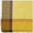 Durable Hand Woven 100% Cotton Floral Jaquard Tablecloth 60" X 60"