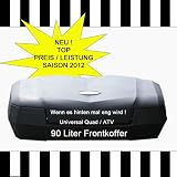 Produkt-Bild: 90 Liter Quad - ATV & Trike Universal Front Transport Koffer aus hochwertigem Kunststoff, inkl. Sicherheitsschl&ouml;&szlig;er, Montagematerial
