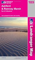 Ashford and Romney Marsh, Rye and Folkestone (OS Landranger Map)