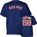 Jonathan Papelbon Boston Red Sox Youth Player Name and Number Navy T-Shirt