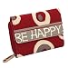 Geldbörse 'Be happy'