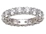 3.40 cttw Karina B(tm) Round Diamonds Eternity Band LIFETIME WARRANTY