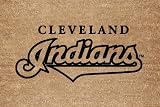 MLB Cleveland Indians Flocked Door Mat