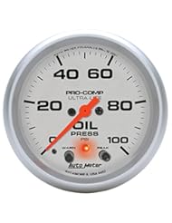 Automotive Parts and Accessories: Auto Meter 4452 Ultra-Lite Electric Oil Pressure Gauge - Auto Meter