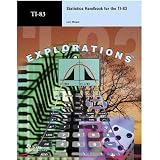 Texas Instrument STATTI83 Statistics Handbook for TI-83