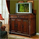 Chateau TV Stand with Lift in Walnut