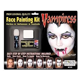 Vampiress Face Painting Kit
