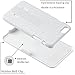iPhone 6 Plus Case (5.5 inch),ULAK Hybrid High Rubber Combo Kickstand Hard Cover Case for iPhone 6 Plus 5.5 inch With Locking Swivel Belt Clip Holster (White)