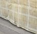 Dorma Heather King Size Valance - Natural (153cm x 200cm x 38cm)