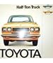 1974 TOYOTA PICKUP Sales Brochure Literature Book