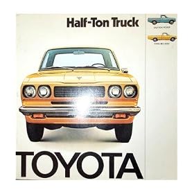 1974 TOYOTA PICKUP Sales Brochure Literature Book