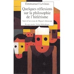 Quelques reflexions sur la philosophie de l'hitl�risme
