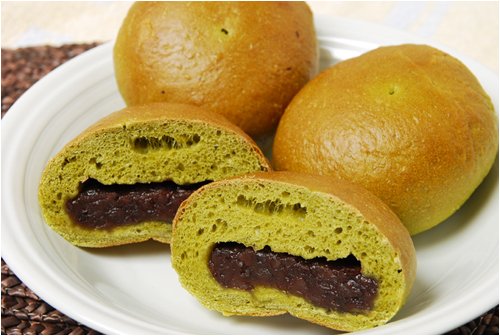 エルクアトロギャッツ 抹茶あずきベーグル 1個
