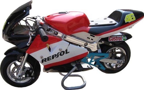 Velocita Viper 49cc Gas Pocket Bike Red Black White