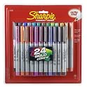 Sharpie Assorted Ultra Fine Tip Permanent Markers - 24 pk.