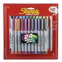 Sharpie Assorted Ultra Fine Tip Permanent Markers - 24 pk.